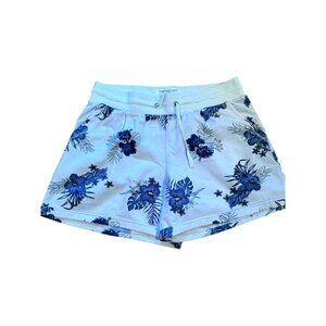 The Sweatshirt Project Women’s Shorts – Size 1X‎ – Blue Floral Print